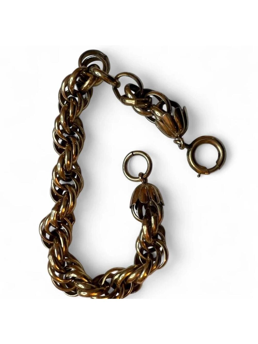Chunky Gold-Tone bracelet